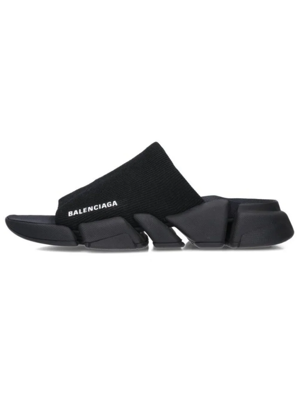 Balenciaga Speed 2.0 Logo Print Sandals